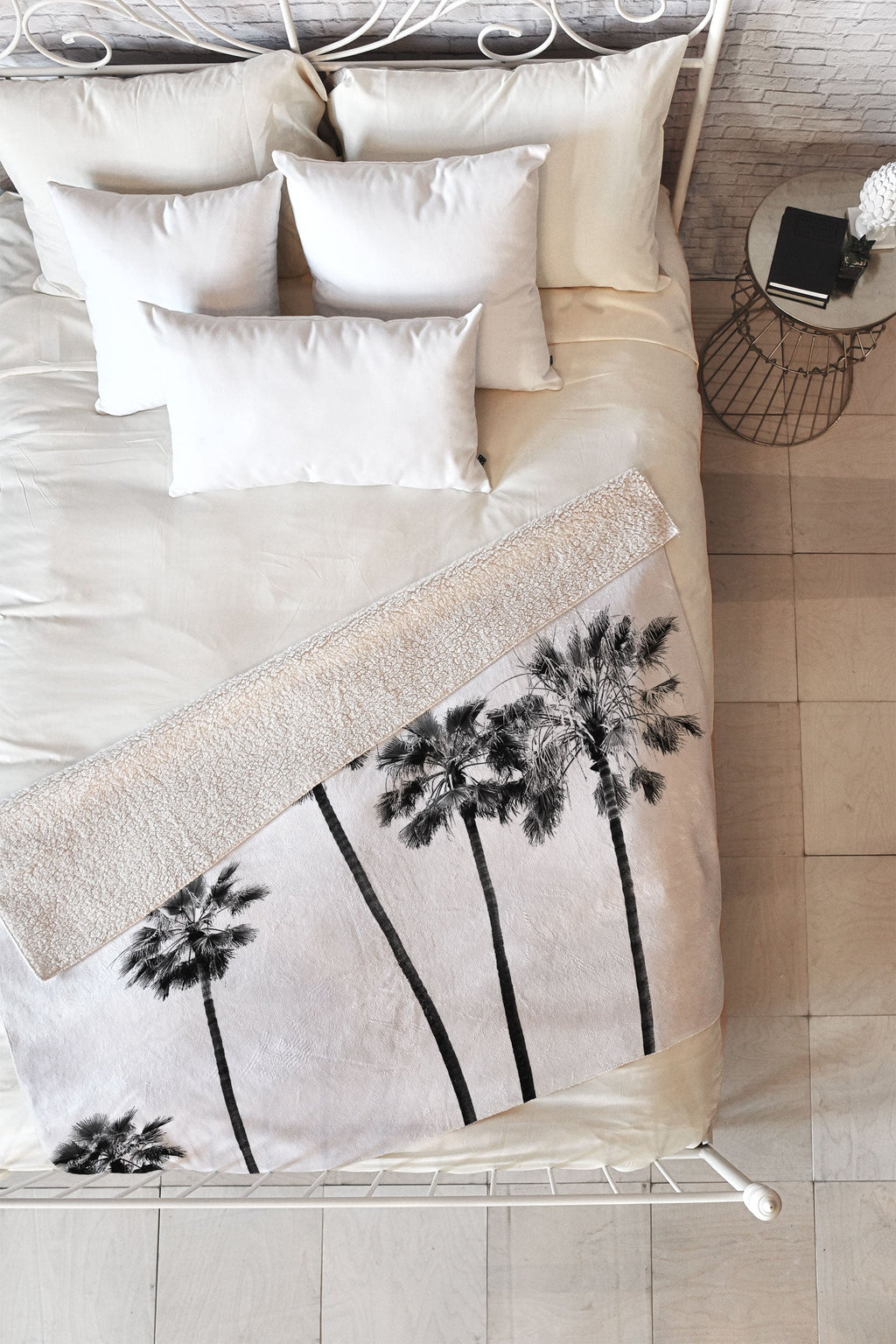 Bree Madden Five Palms Fleece Throw Blanket