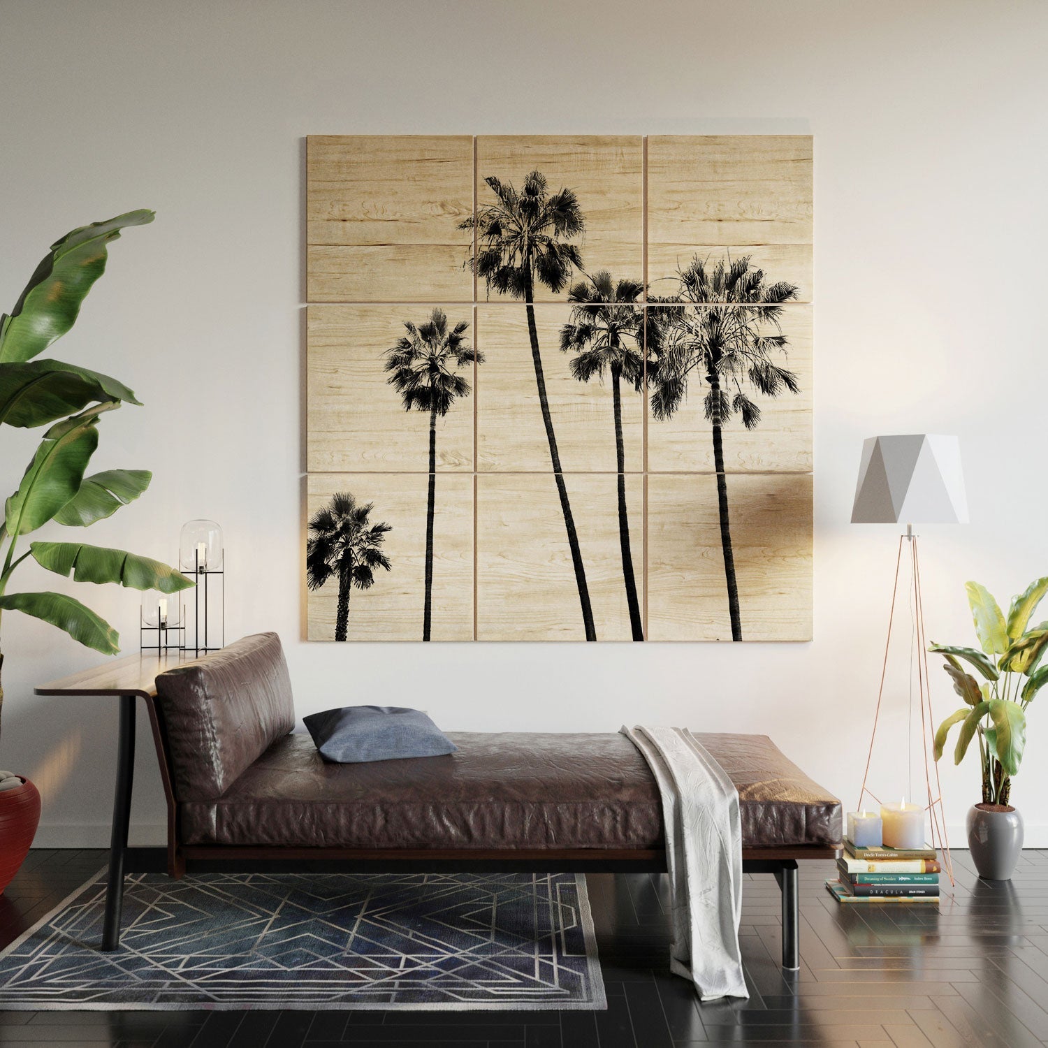 Bree Madden Five Palms Wood Wall Mural