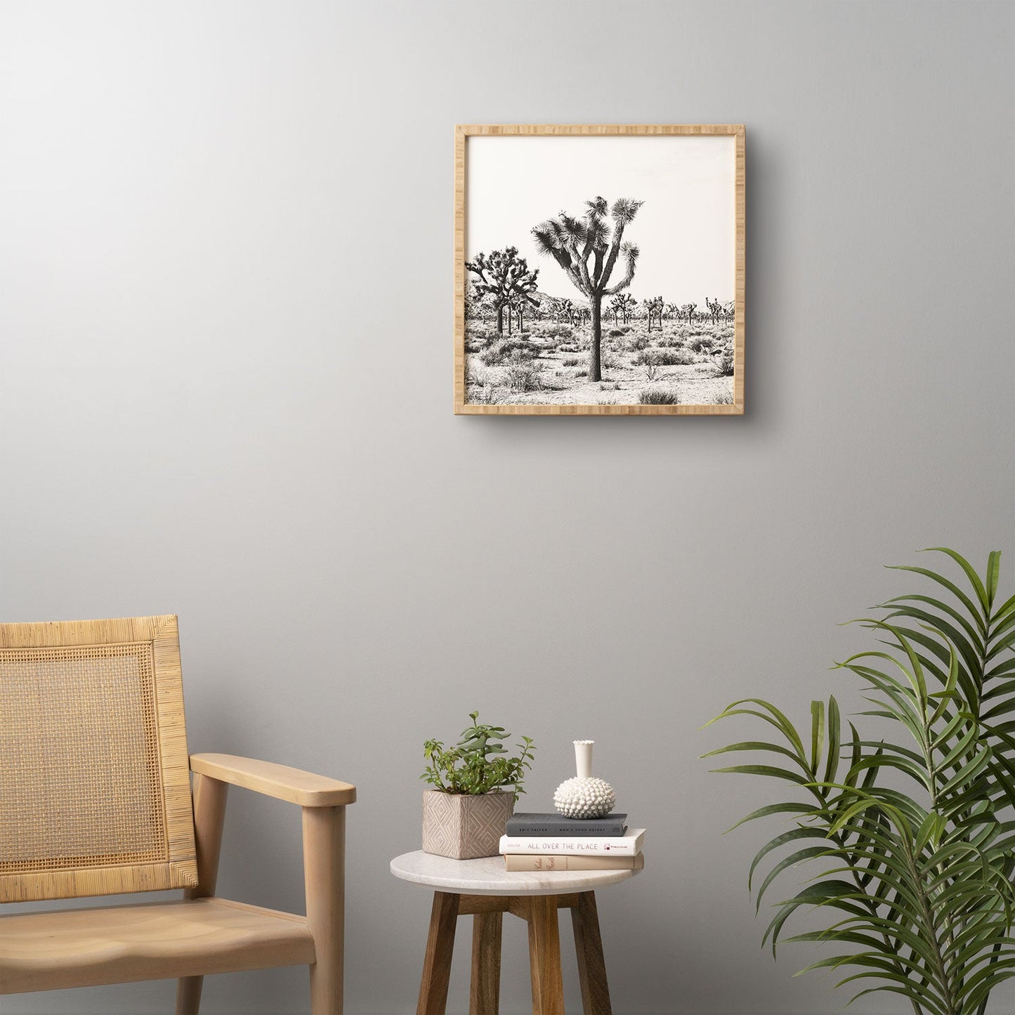Bree Madden Joshua Trees Framed Wall Art