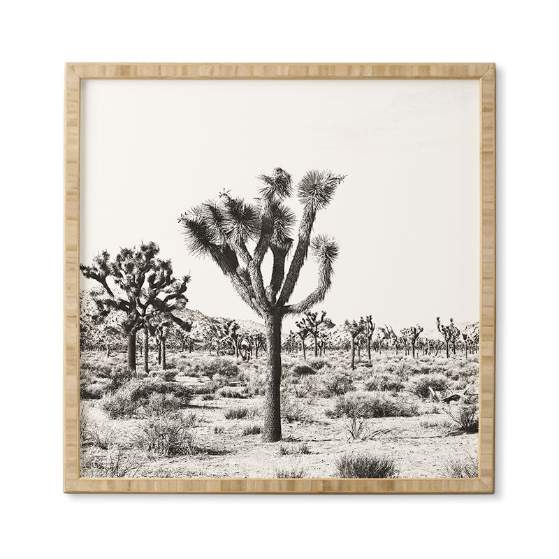 Bree Madden Joshua Trees Framed Wall Art
