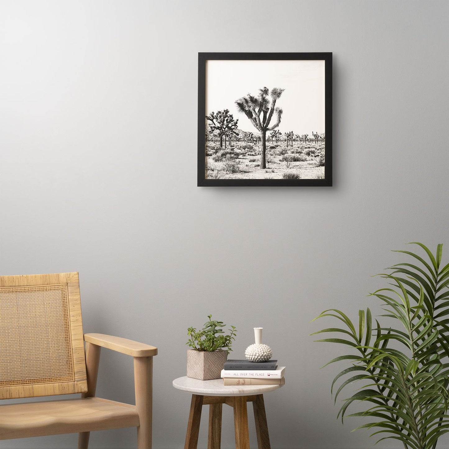 Bree Madden Joshua Trees Framed Wall Art