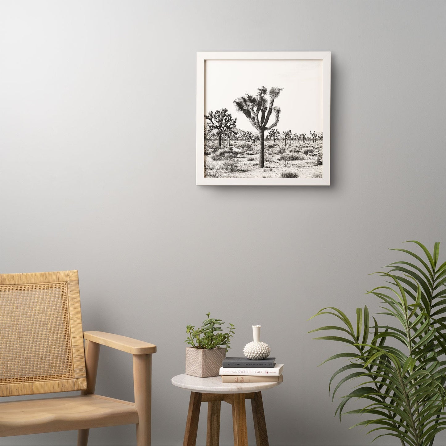 Bree Madden Joshua Trees Framed Wall Art