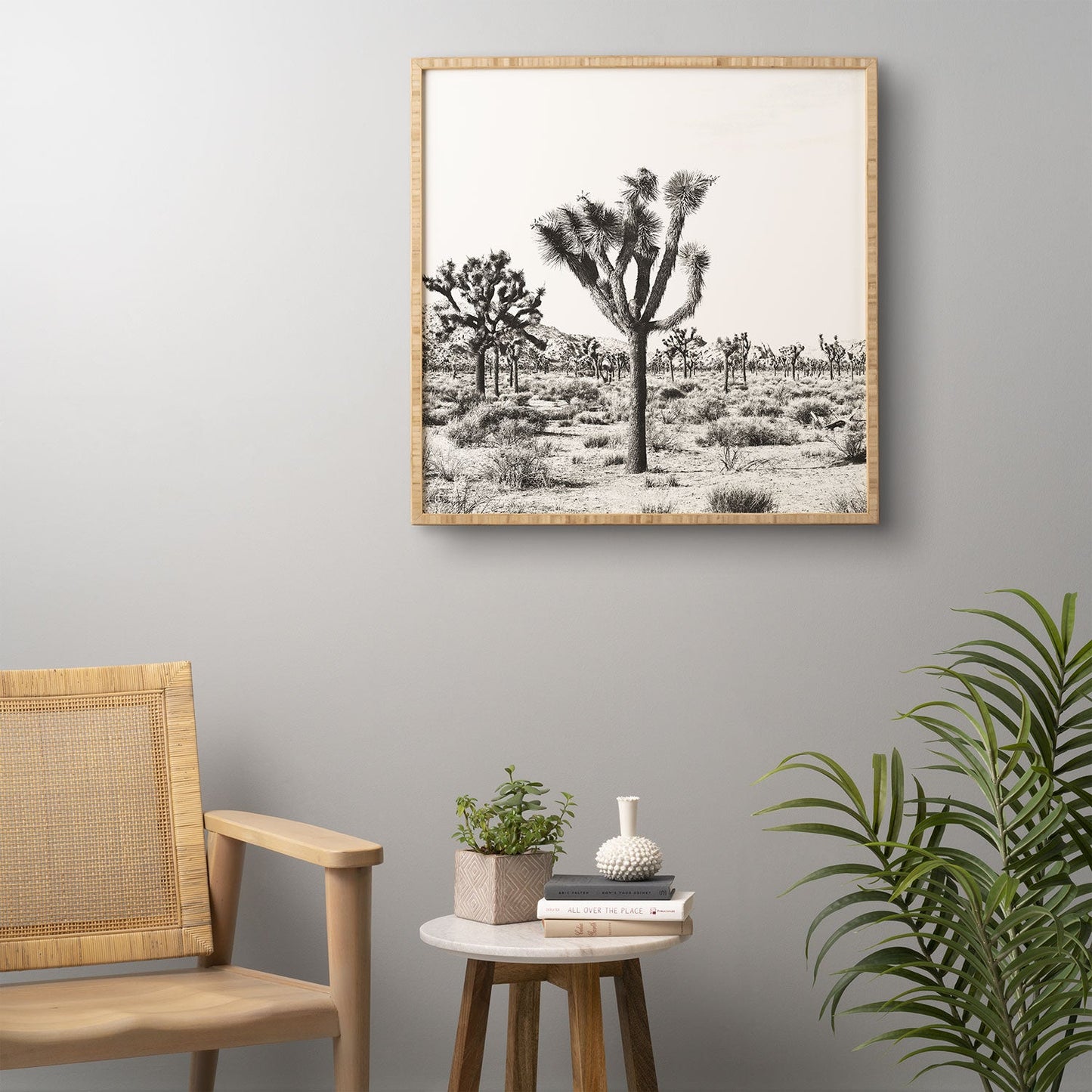Bree Madden Joshua Trees Framed Wall Art