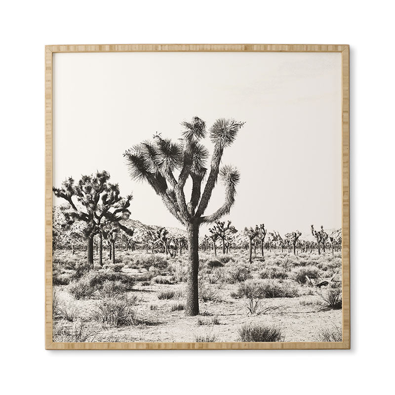 Bree Madden Joshua Trees Framed Wall Art