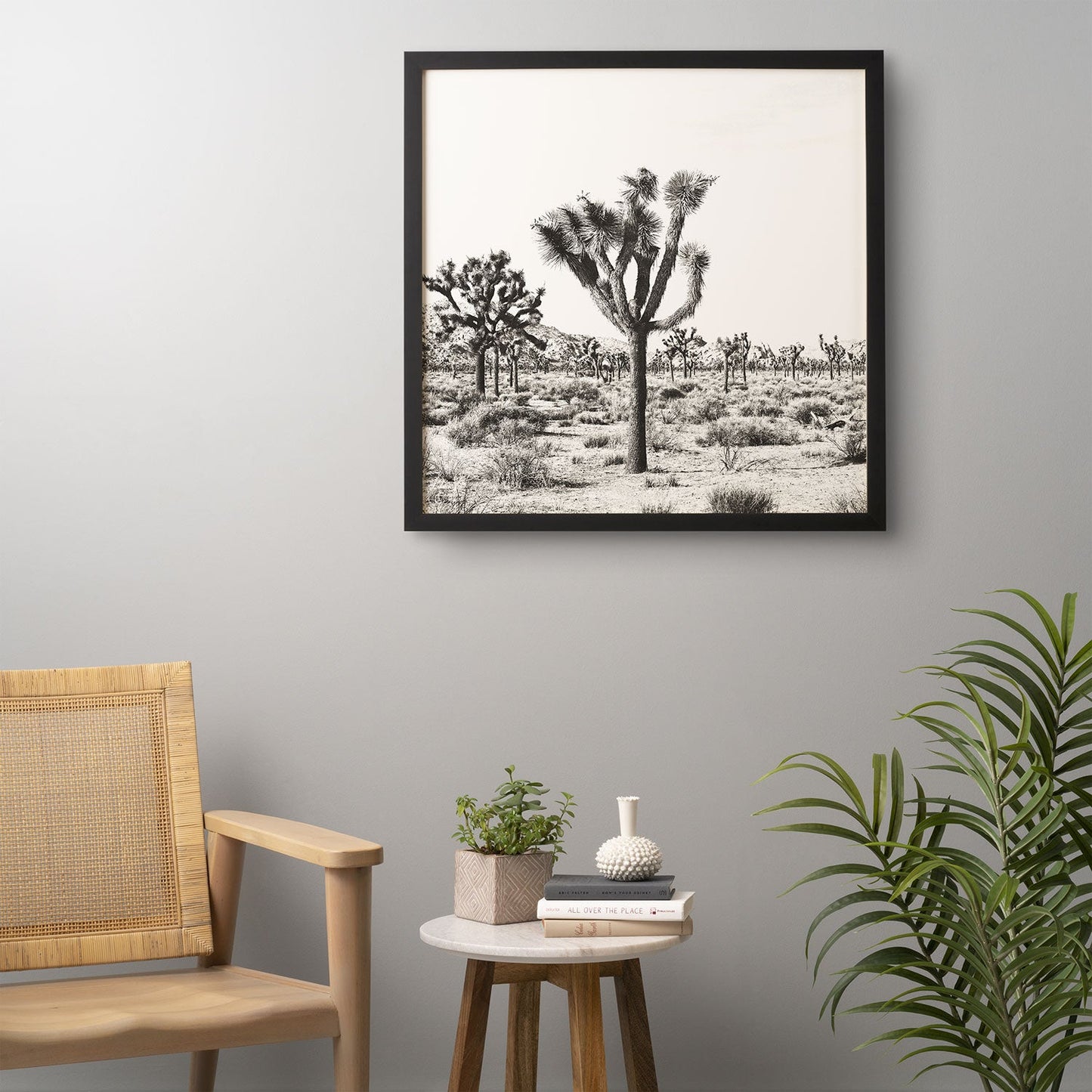 Bree Madden Joshua Trees Framed Wall Art