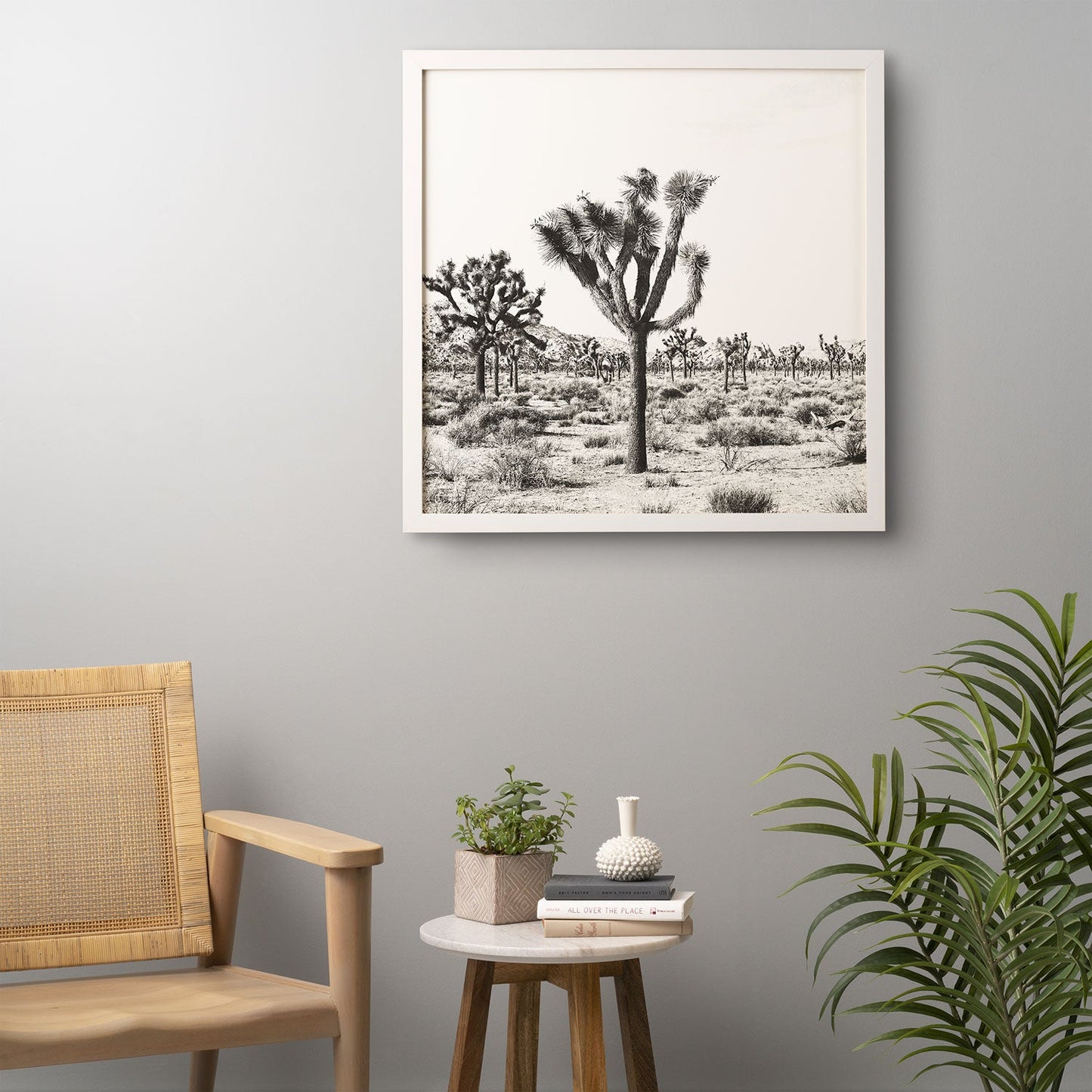 Bree Madden Joshua Trees Framed Wall Art