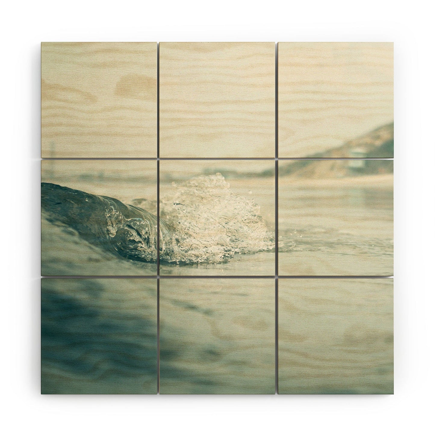 Bree Madden Ocean Wave Wood Wall Mural