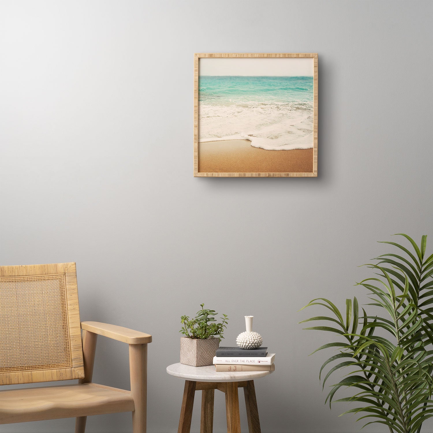 Bree Madden Ombre Beach Framed Wall Art
