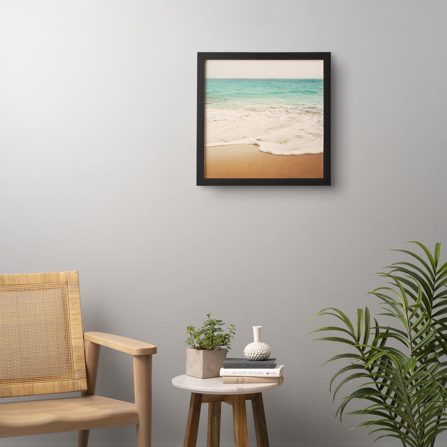 Bree Madden Ombre Beach Framed Wall Art