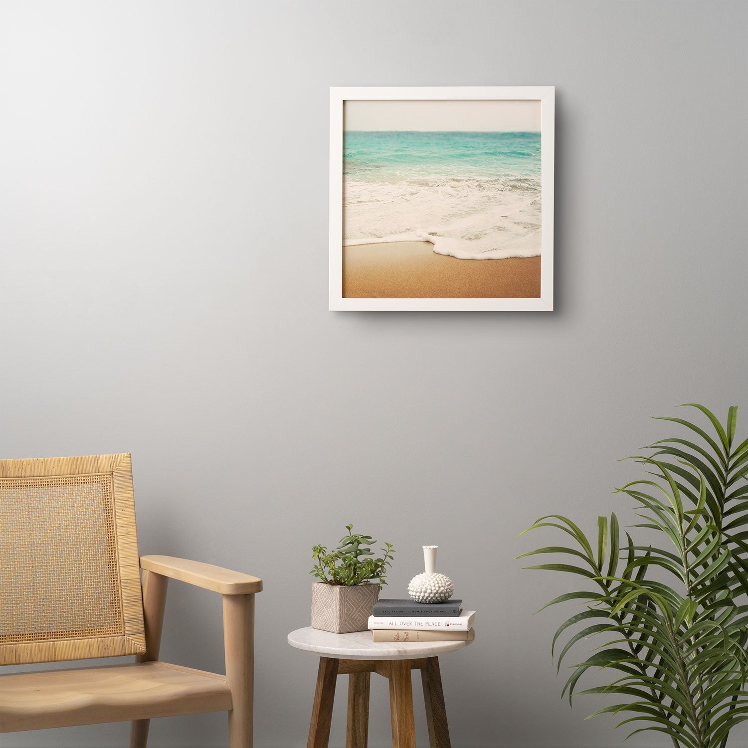 Bree Madden Ombre Beach Framed Wall Art