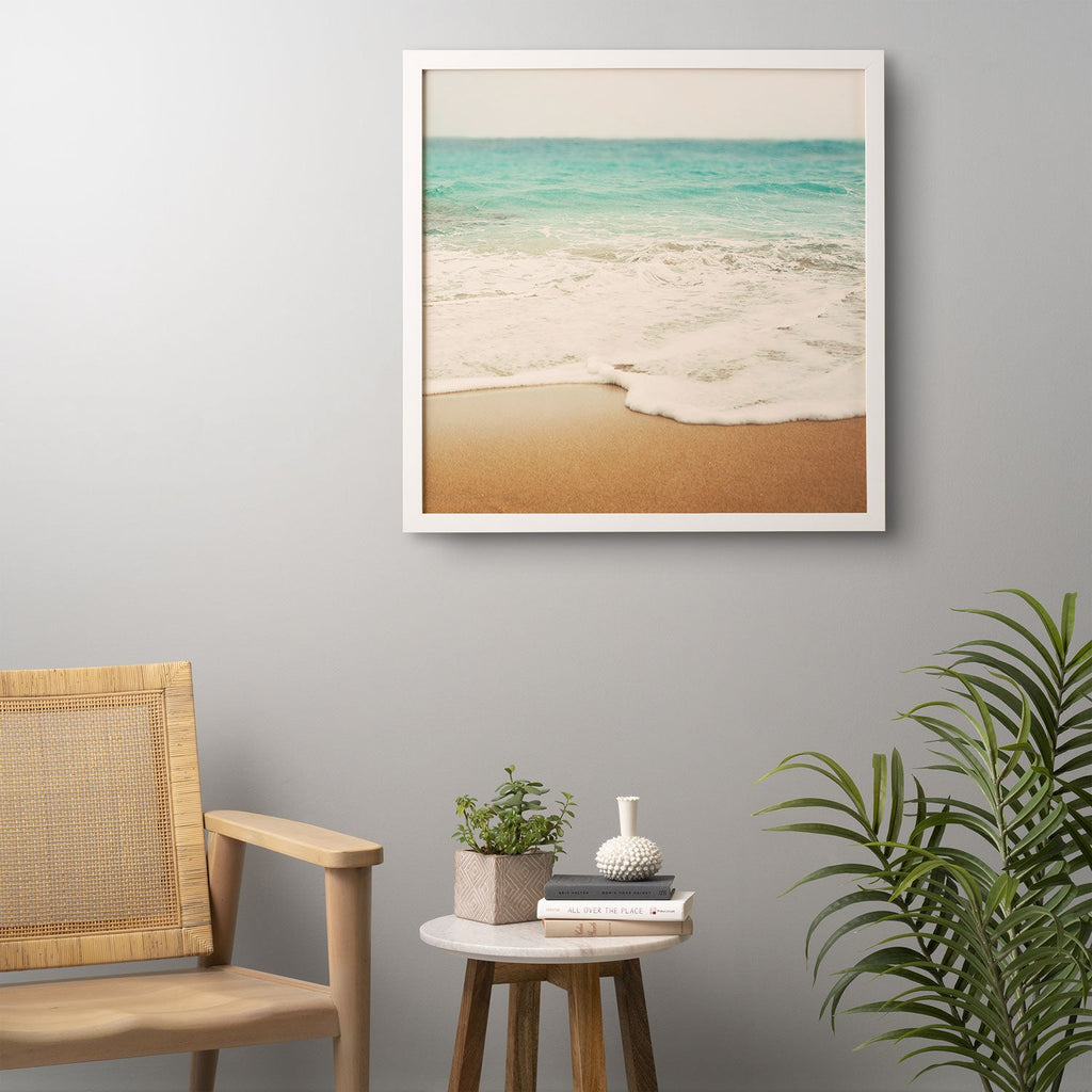 Bree Madden Ombre Beach Framed Wall Art