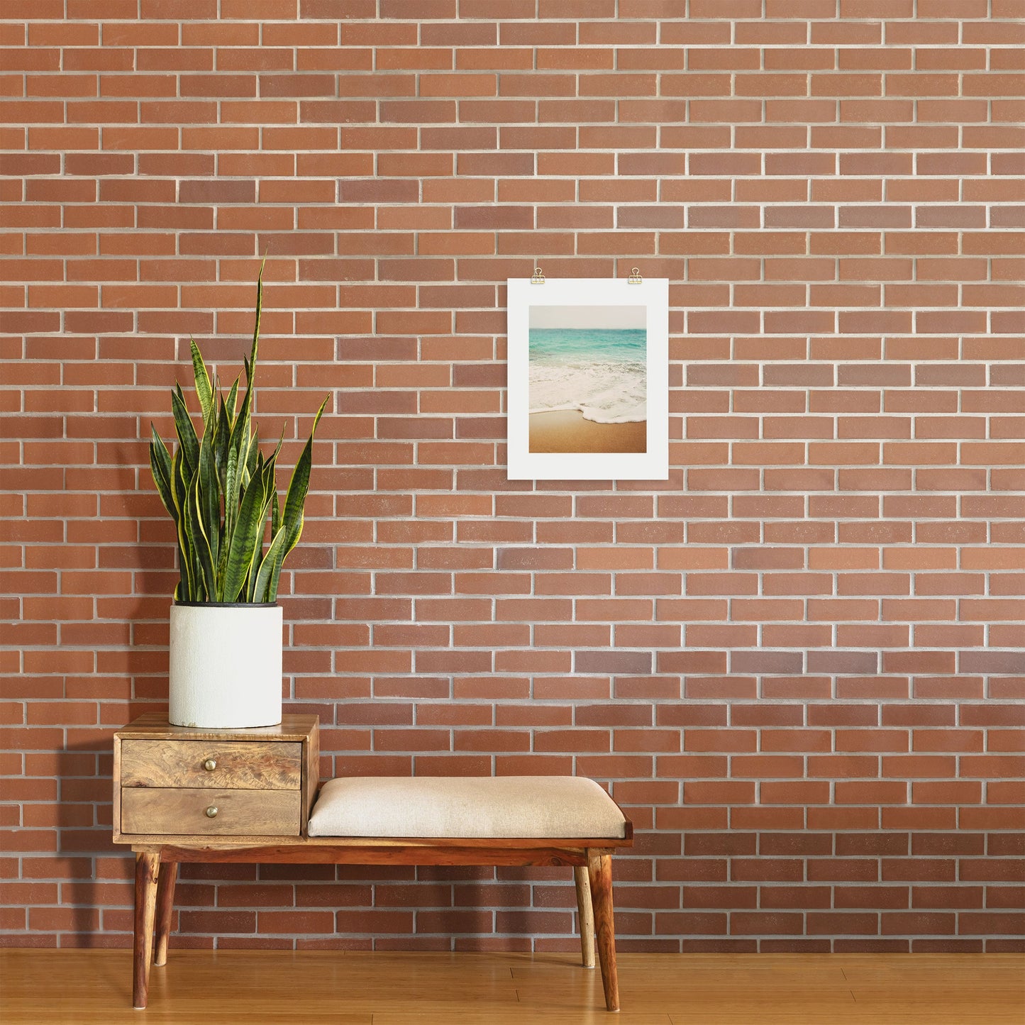 Bree Madden Ombre Beach Art Print