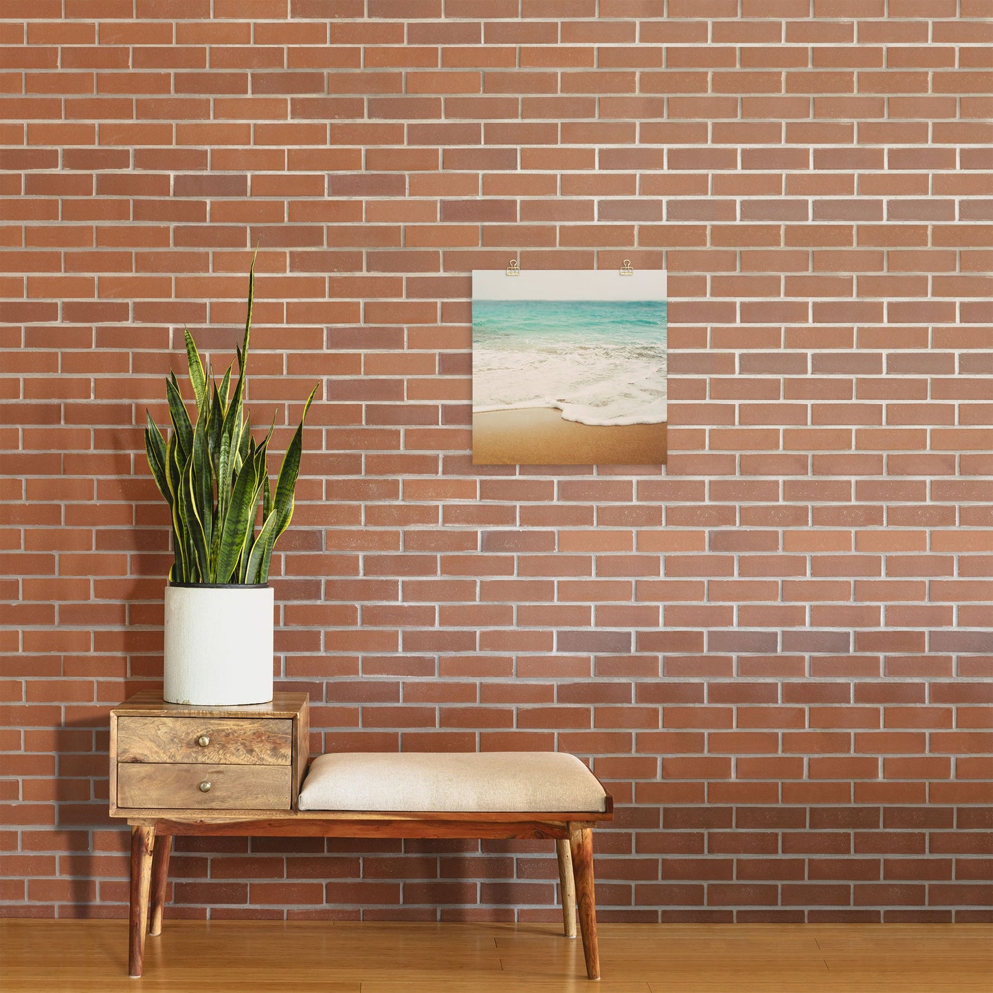 Bree Madden Ombre Beach Art Print