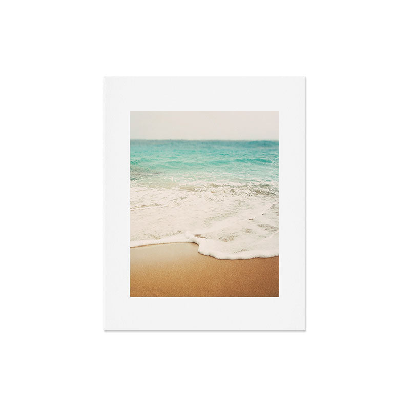 Bree Madden Ombre Beach Art Print