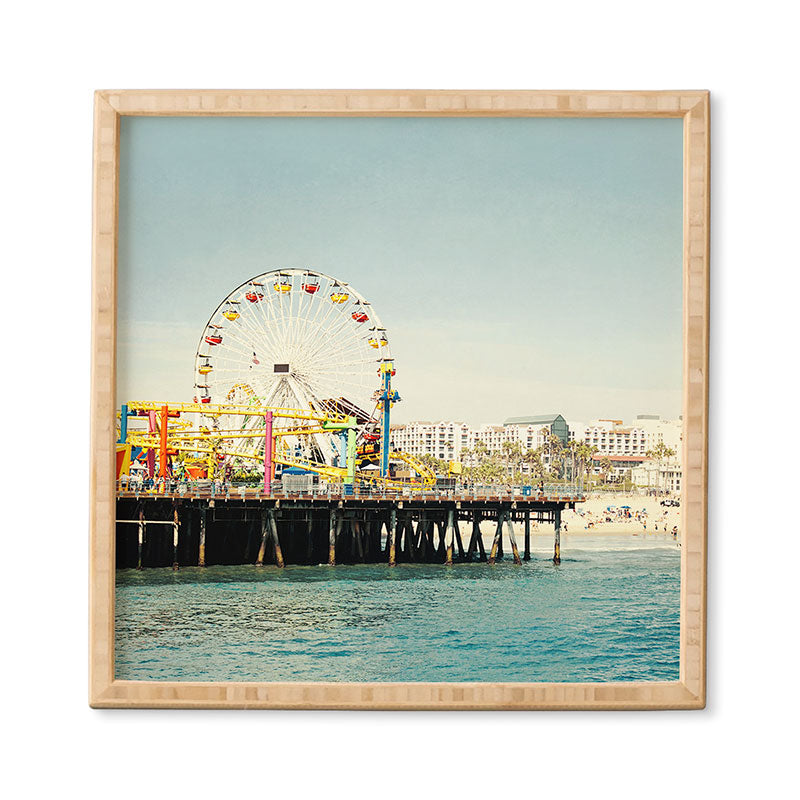 Bree Madden Pacific Wheel Framed Wall Art