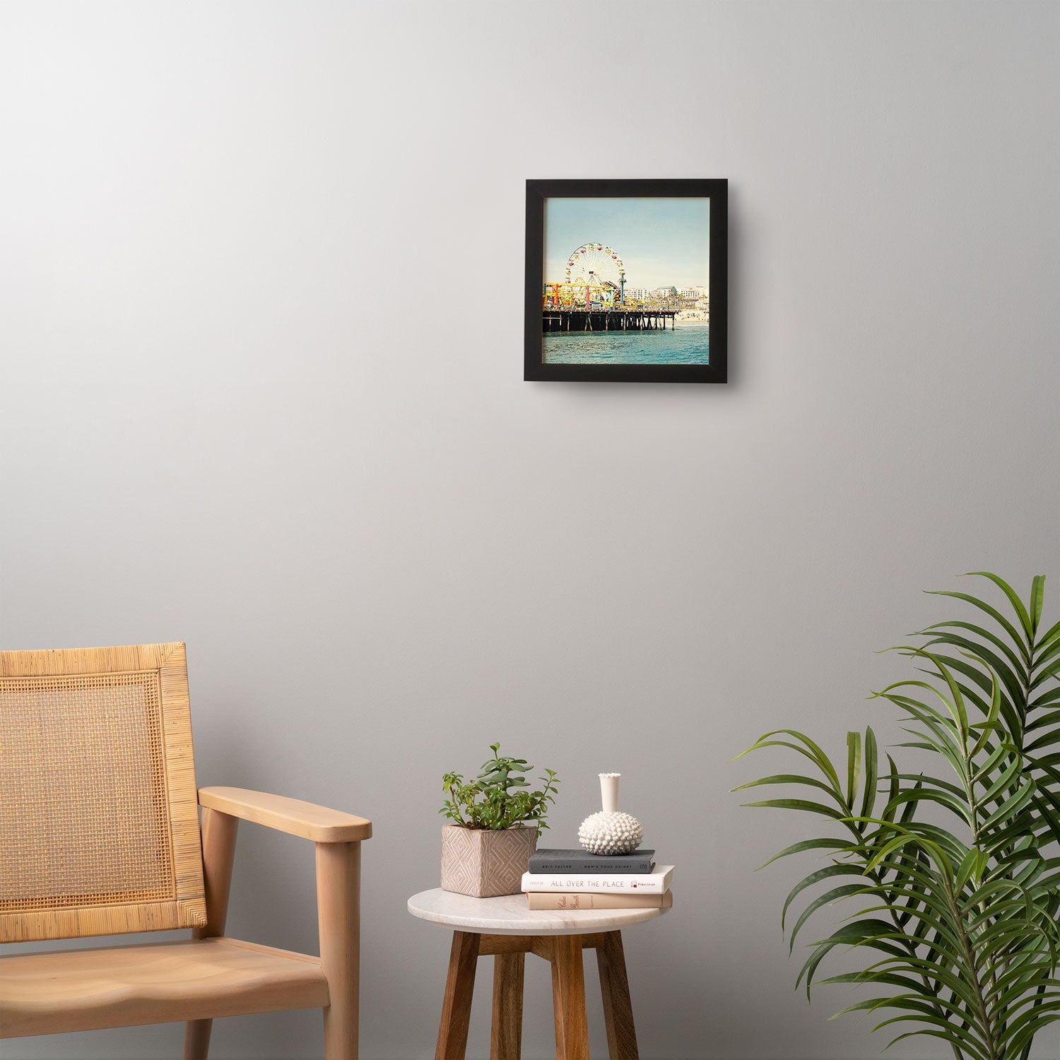Bree Madden Pacific Wheel Framed Wall Art