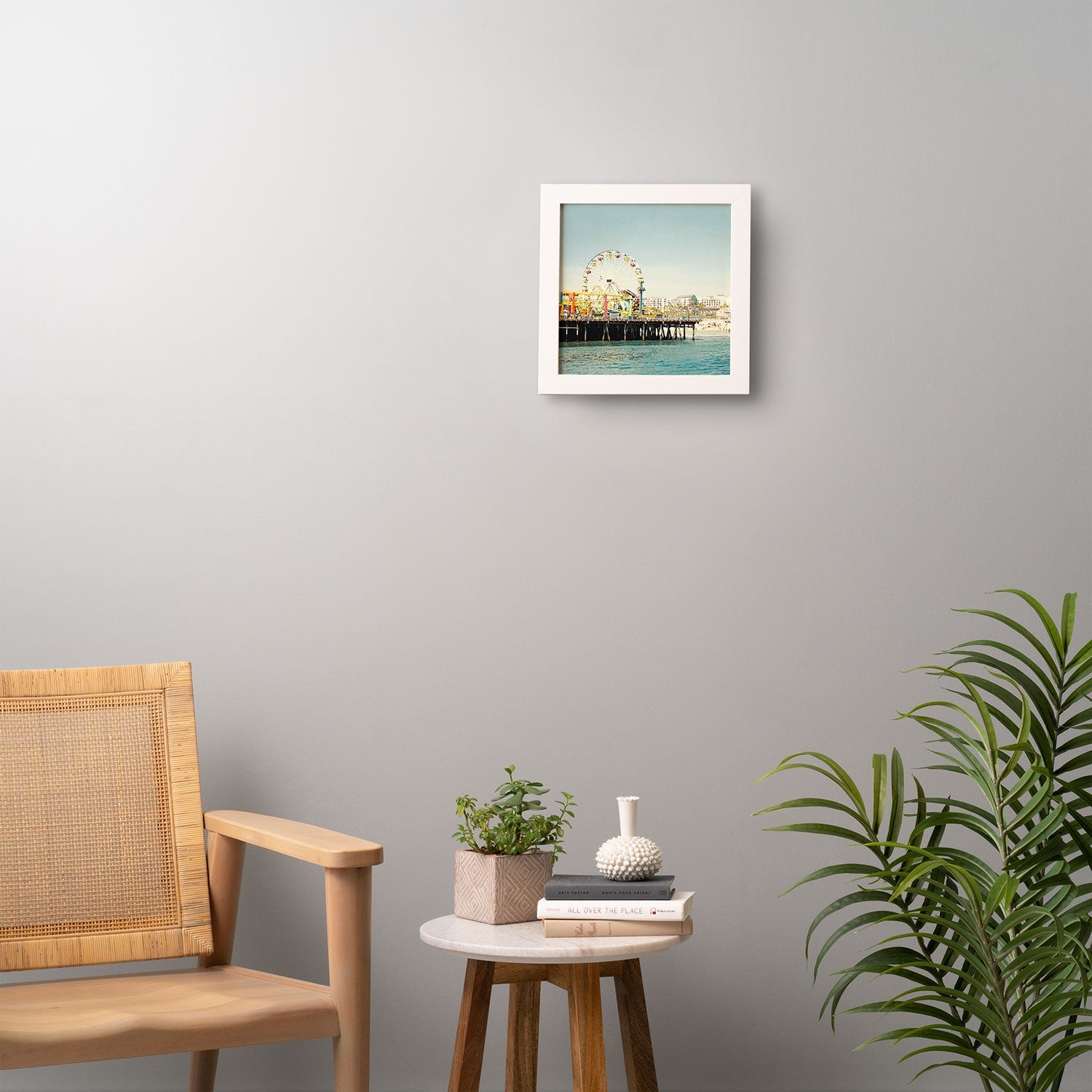 Bree Madden Pacific Wheel Framed Wall Art