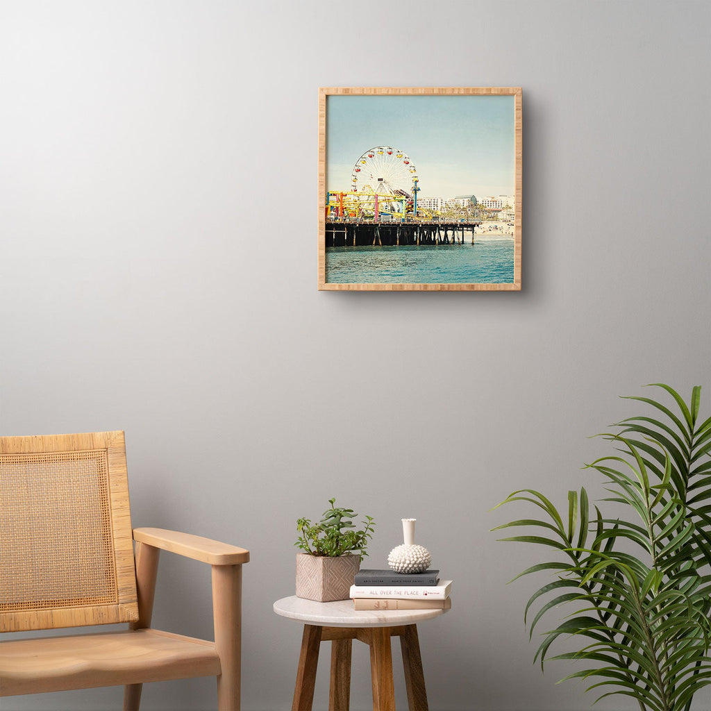 Bree Madden Pacific Wheel Framed Wall Art