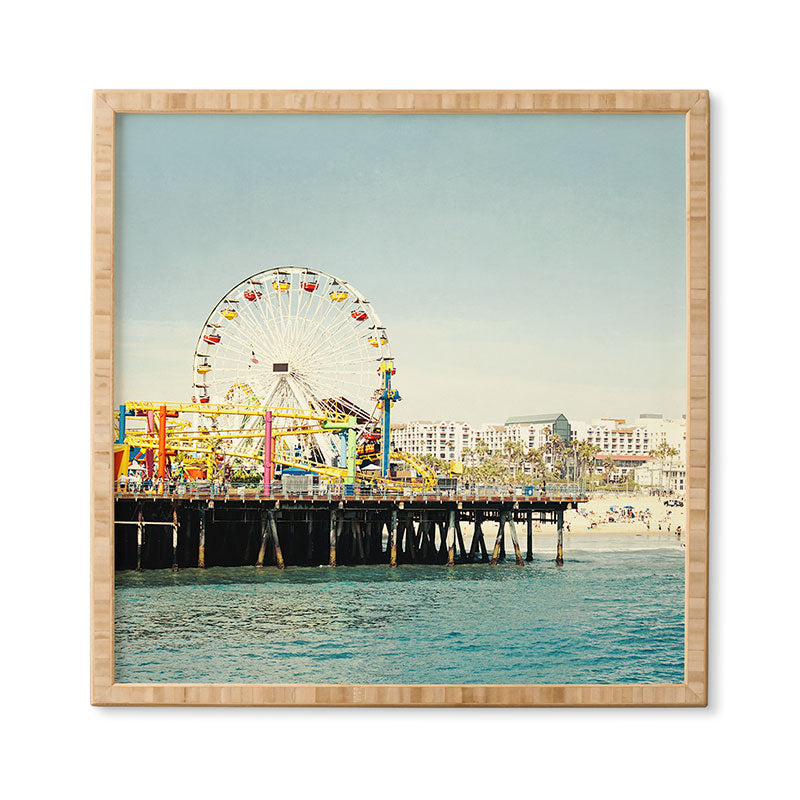 Bree Madden Pacific Wheel Framed Wall Art