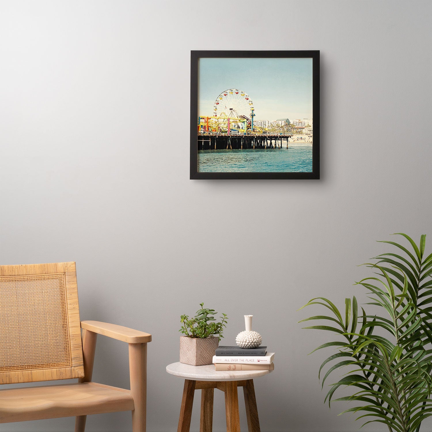 Bree Madden Pacific Wheel Framed Wall Art