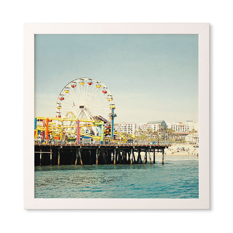 Bree Madden Pacific Wheel Framed Wall Art