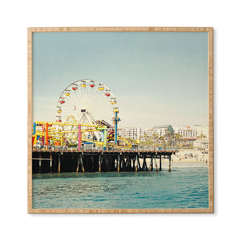 Bree Madden Pacific Wheel Framed Wall Art