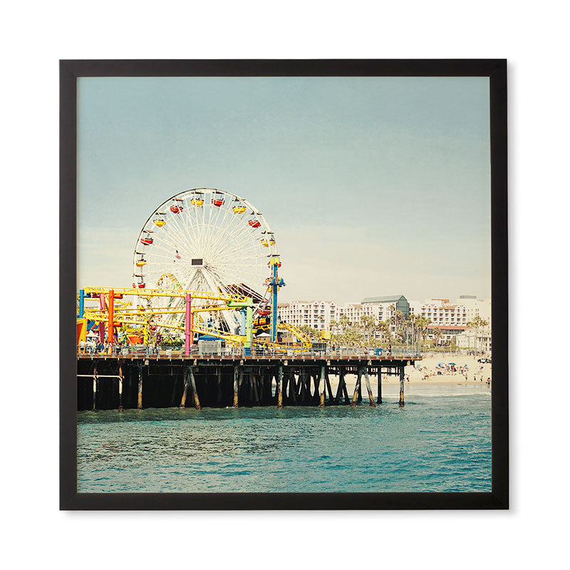 Bree Madden Pacific Wheel Framed Wall Art
