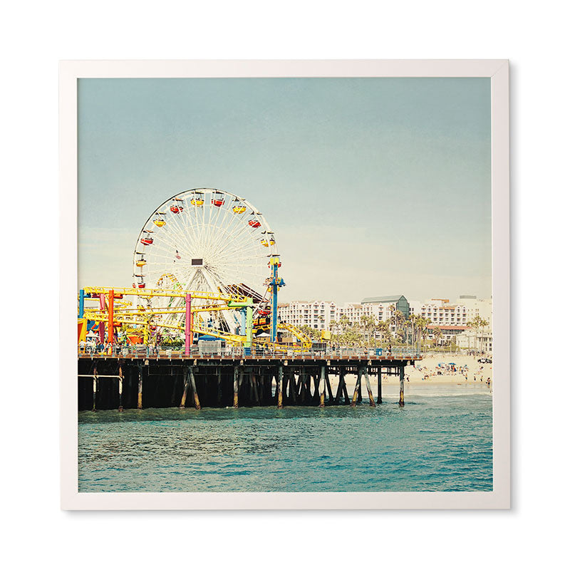 Bree Madden Pacific Wheel Framed Wall Art