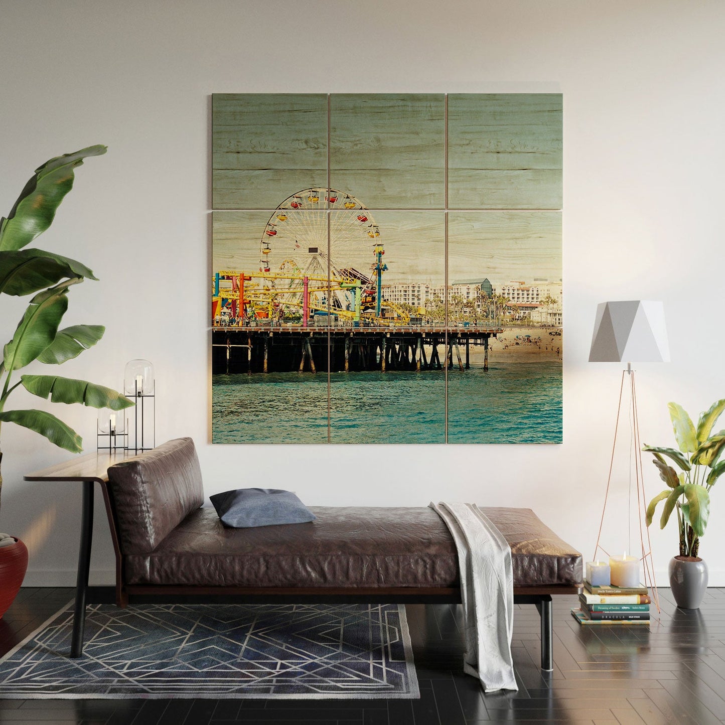 Bree Madden Pacific Wheel Wood Wall Mural