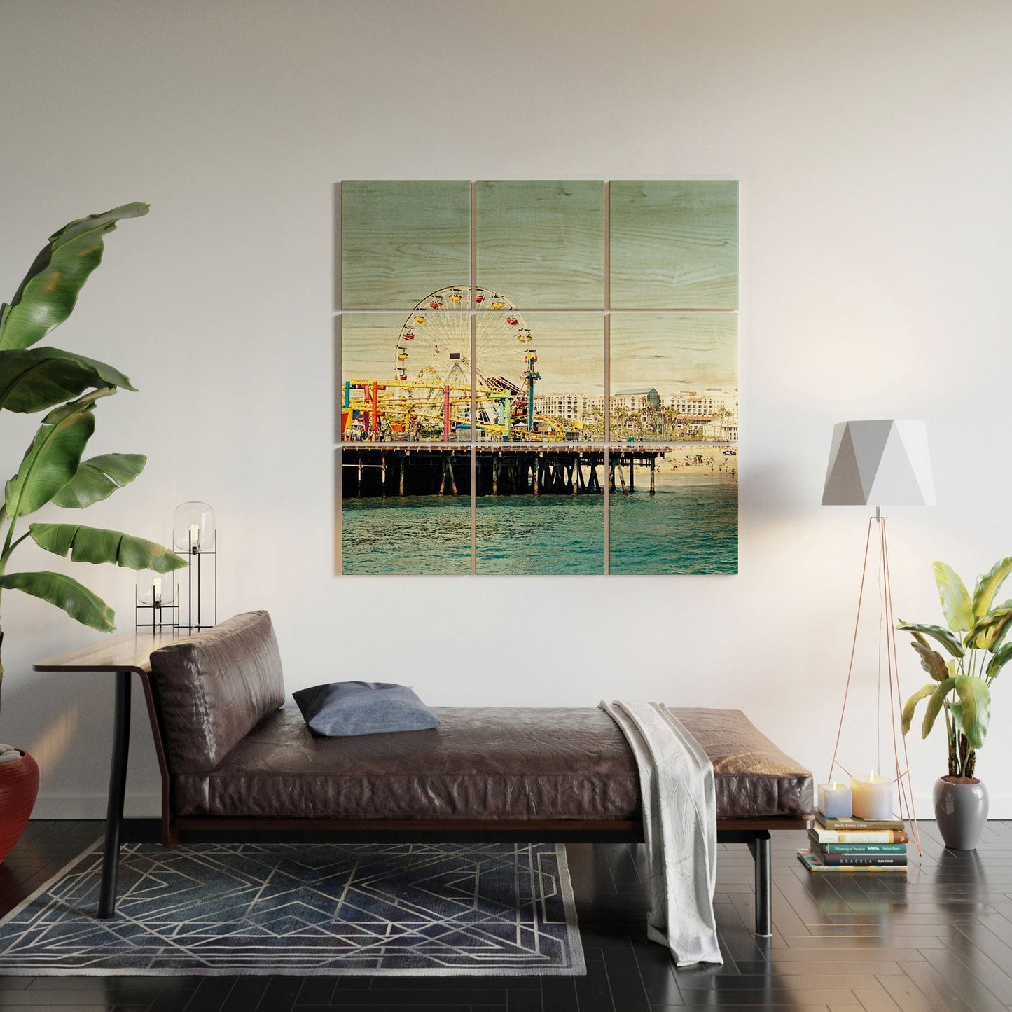 Bree Madden Pacific Wheel Wood Wall Mural