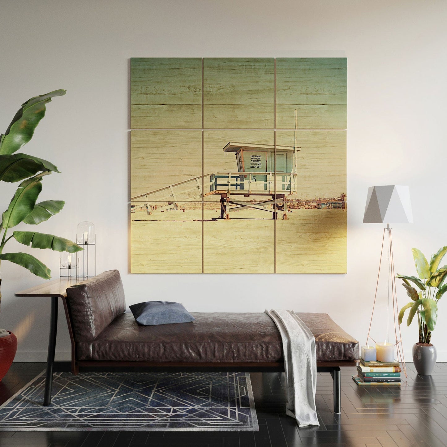 Bree Madden Retro Summer Wood Wall Mural