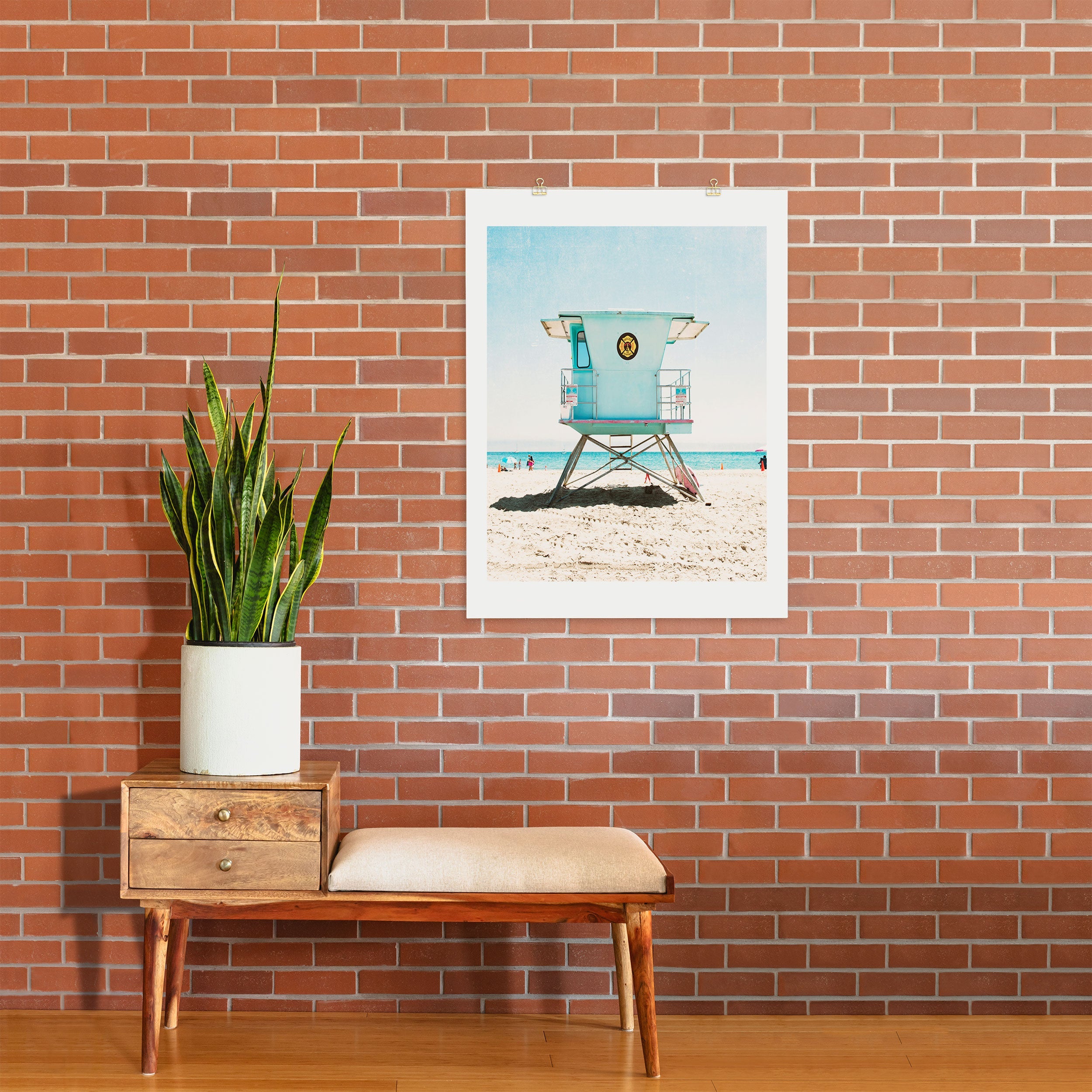 Bree Madden Santa Cruz Summer Art Print