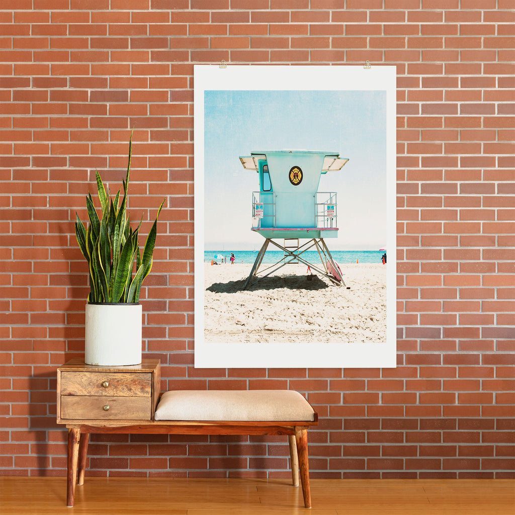 Bree Madden Santa Cruz Summer Art Print