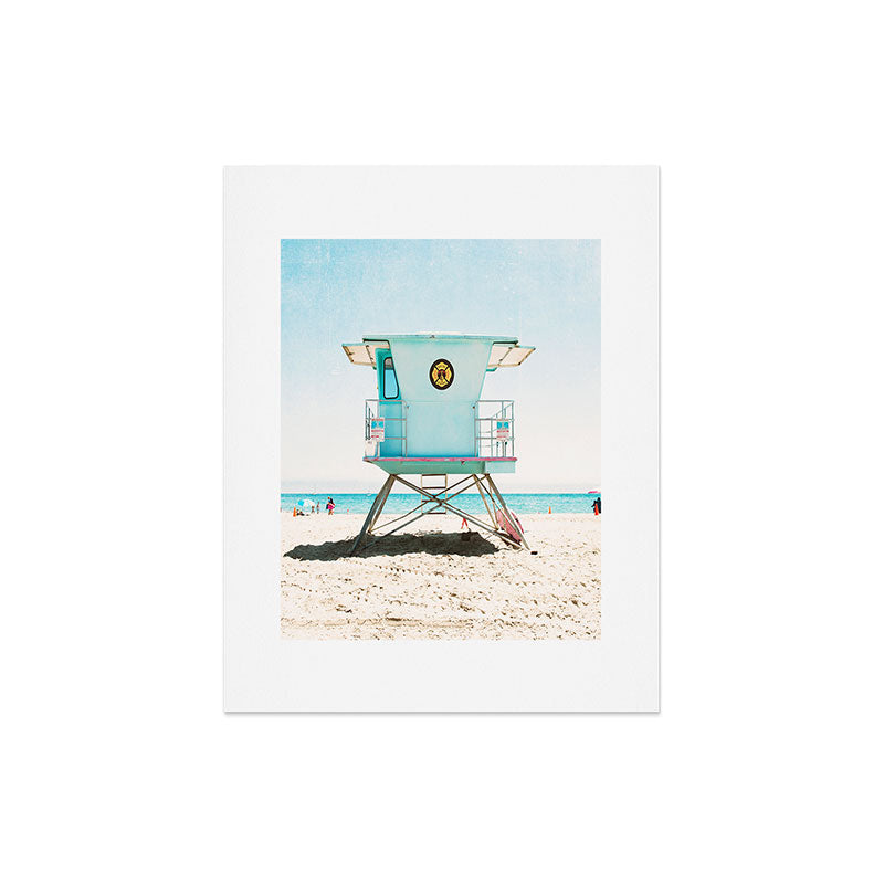 Bree Madden Santa Cruz Summer Art Print