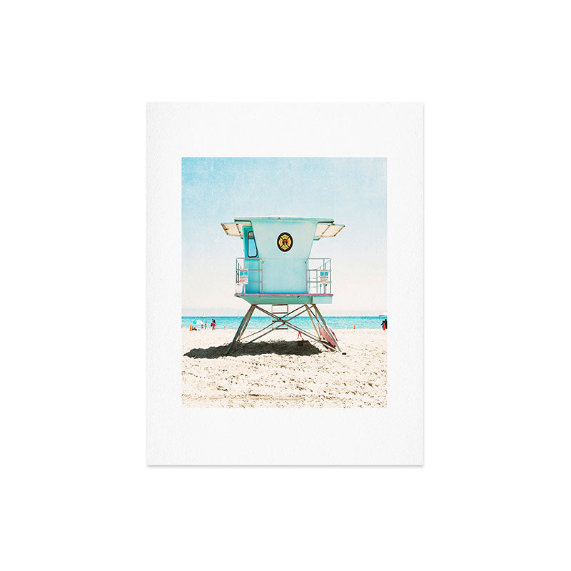 Bree Madden Santa Cruz Summer Art Print