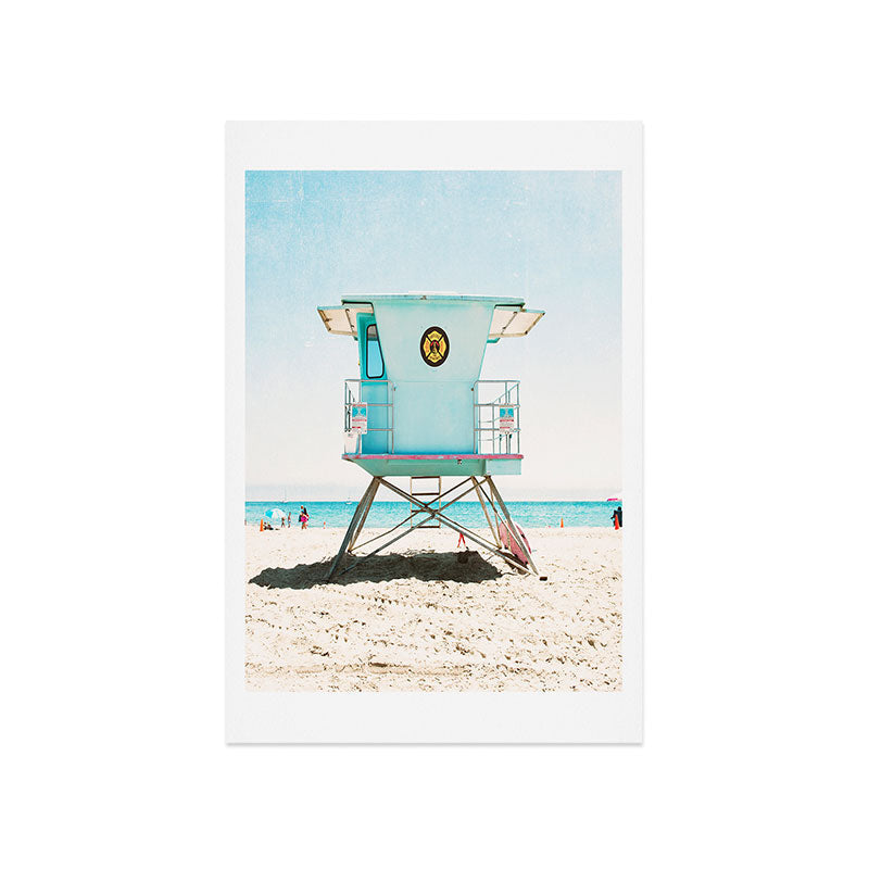 Bree Madden Santa Cruz Summer Art Print