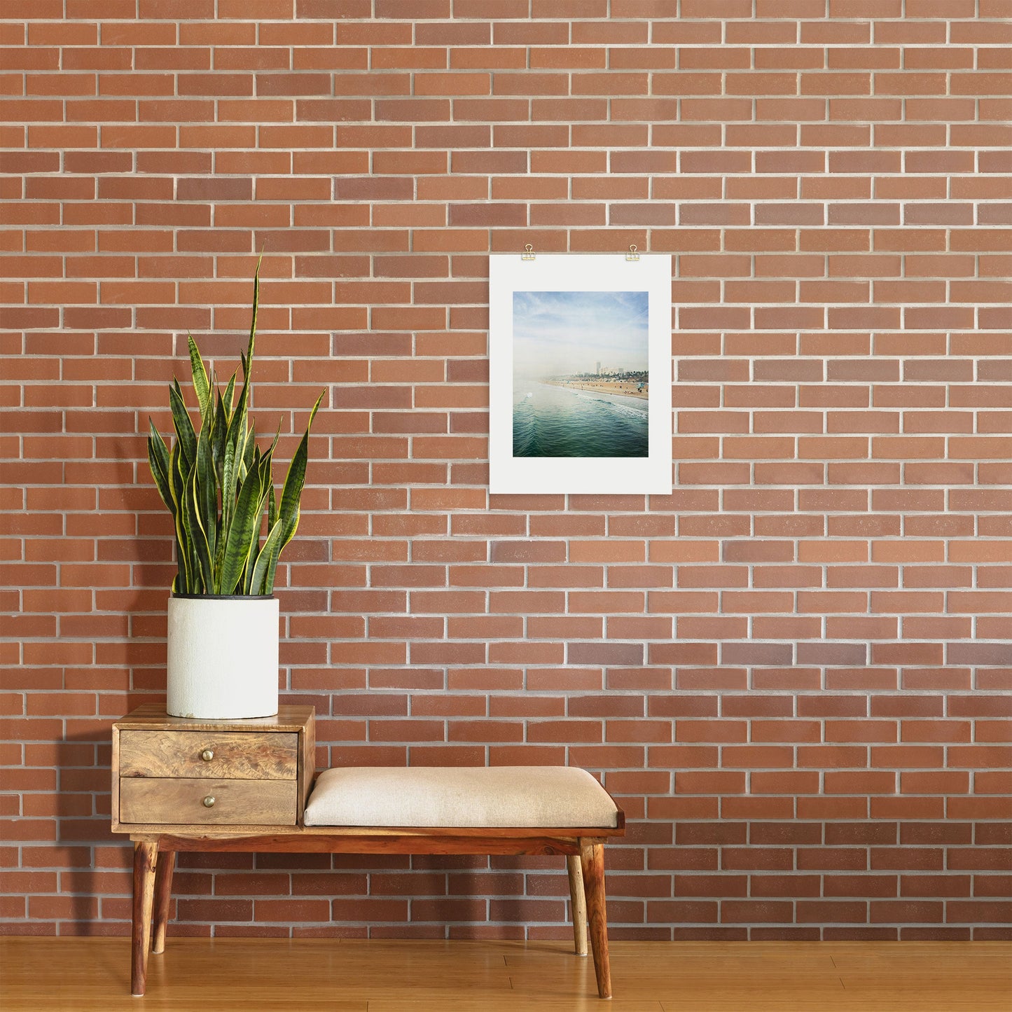 Bree Madden Santa Monica Art Print