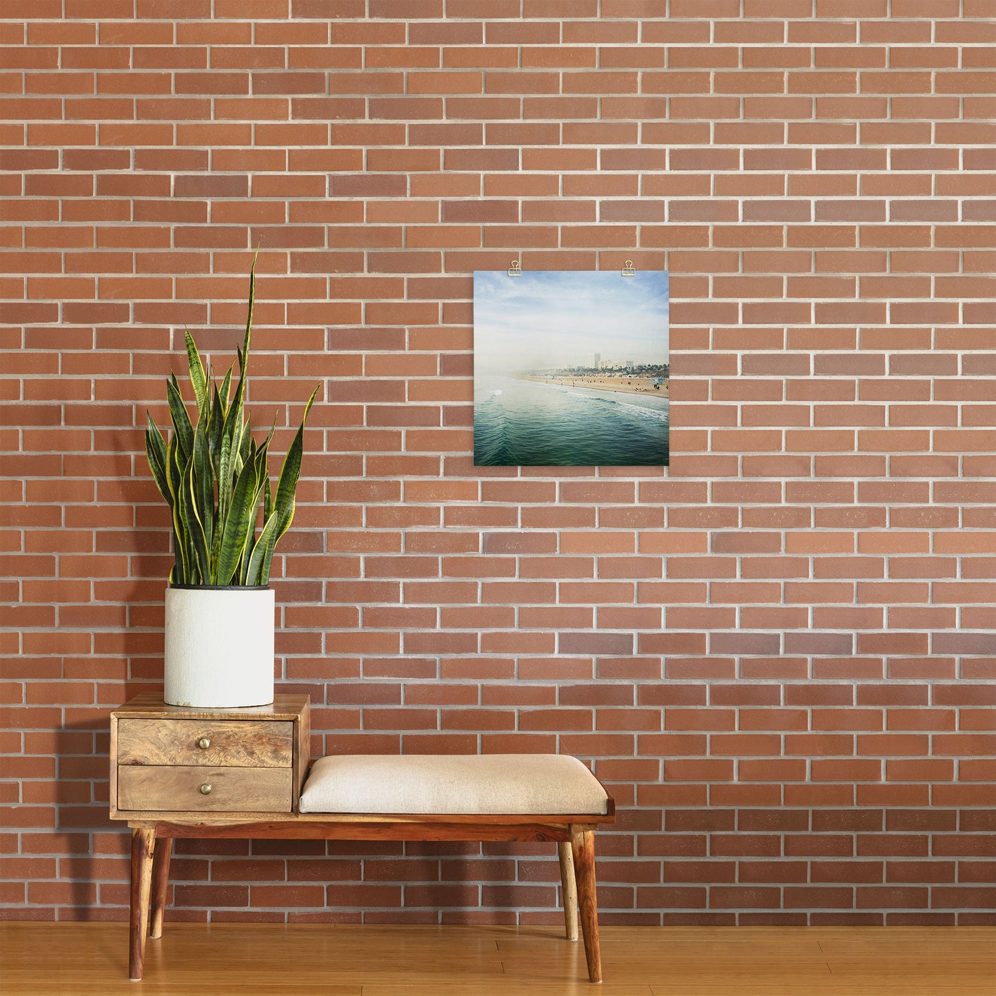 Bree Madden Santa Monica Art Print