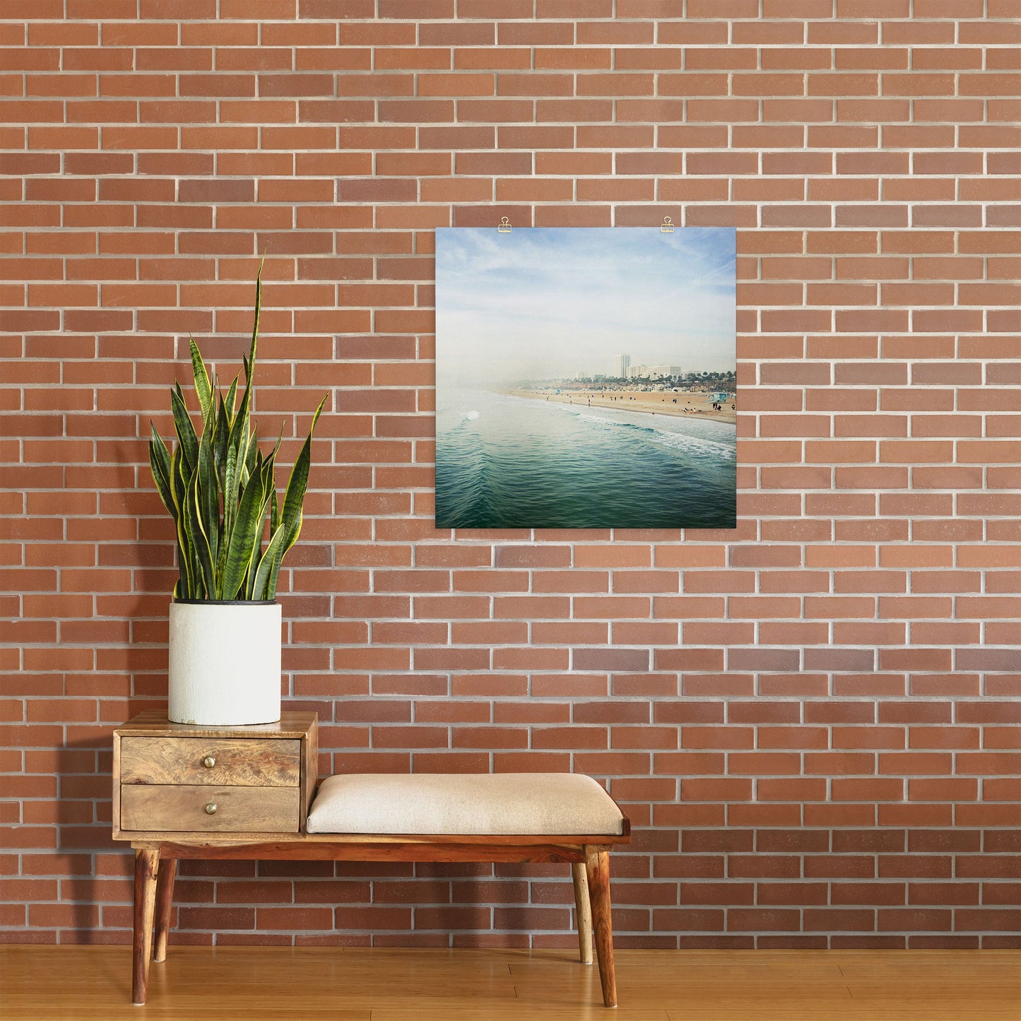 Bree Madden Santa Monica Art Print