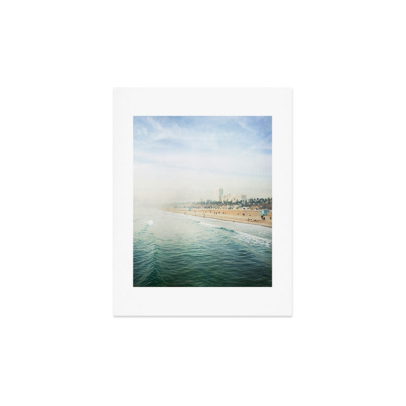 Bree Madden Santa Monica Art Print