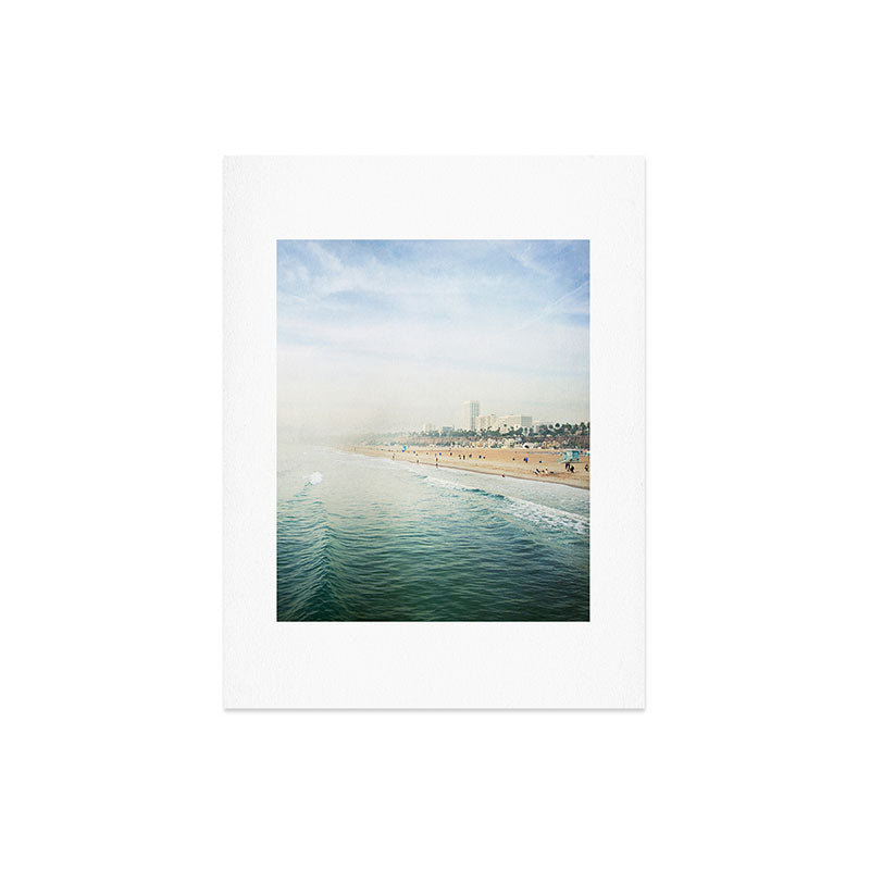 Bree Madden Santa Monica Art Print