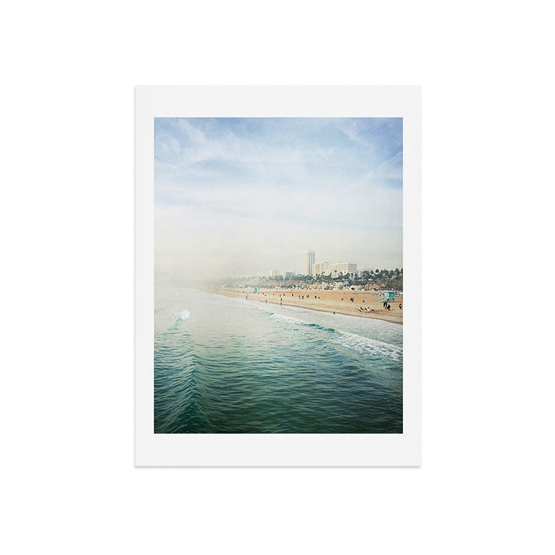 Bree Madden Santa Monica Art Print