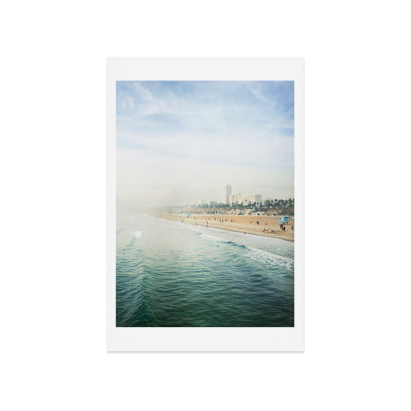 Bree Madden Santa Monica Art Print