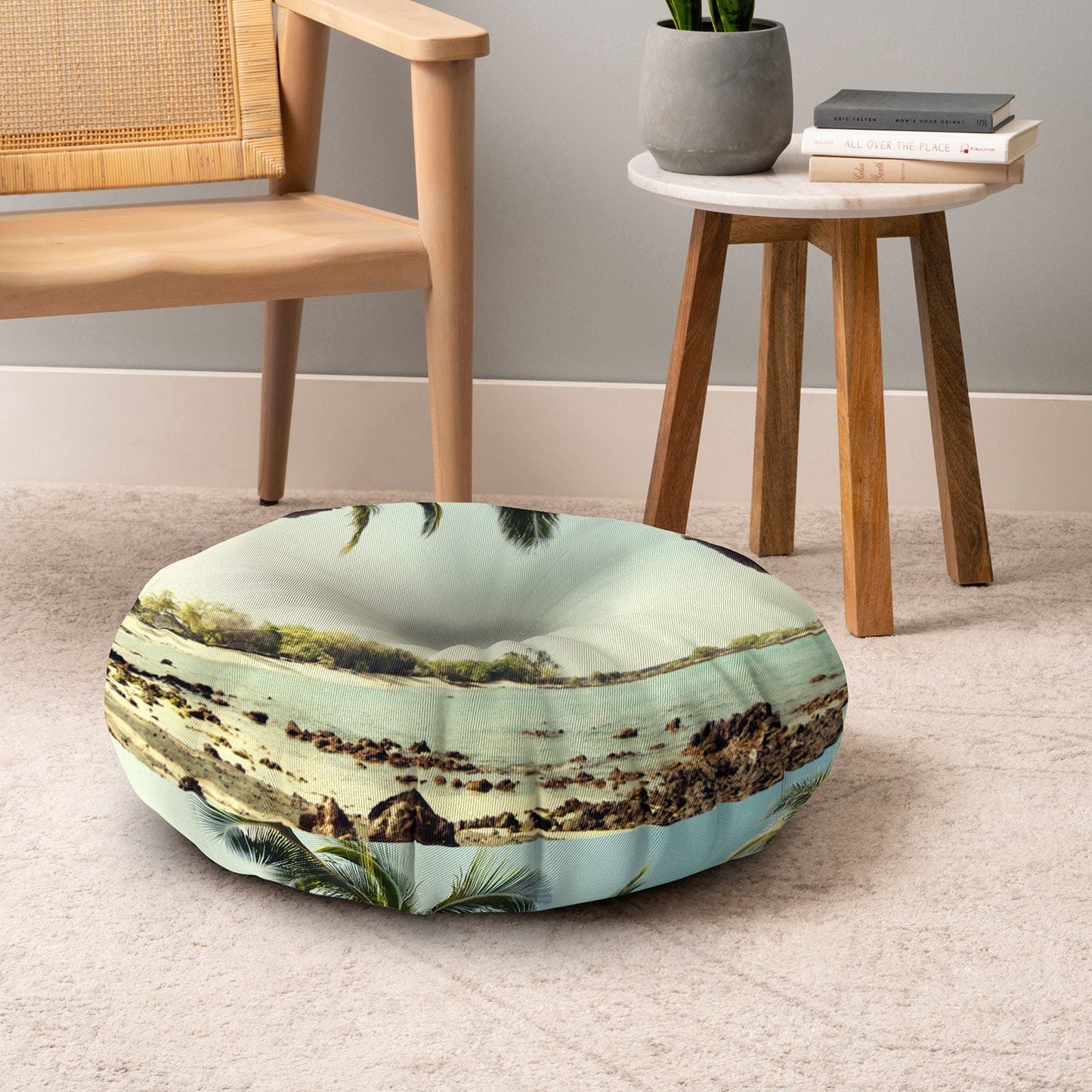 Bree Madden The Bay Floor Pillow Round