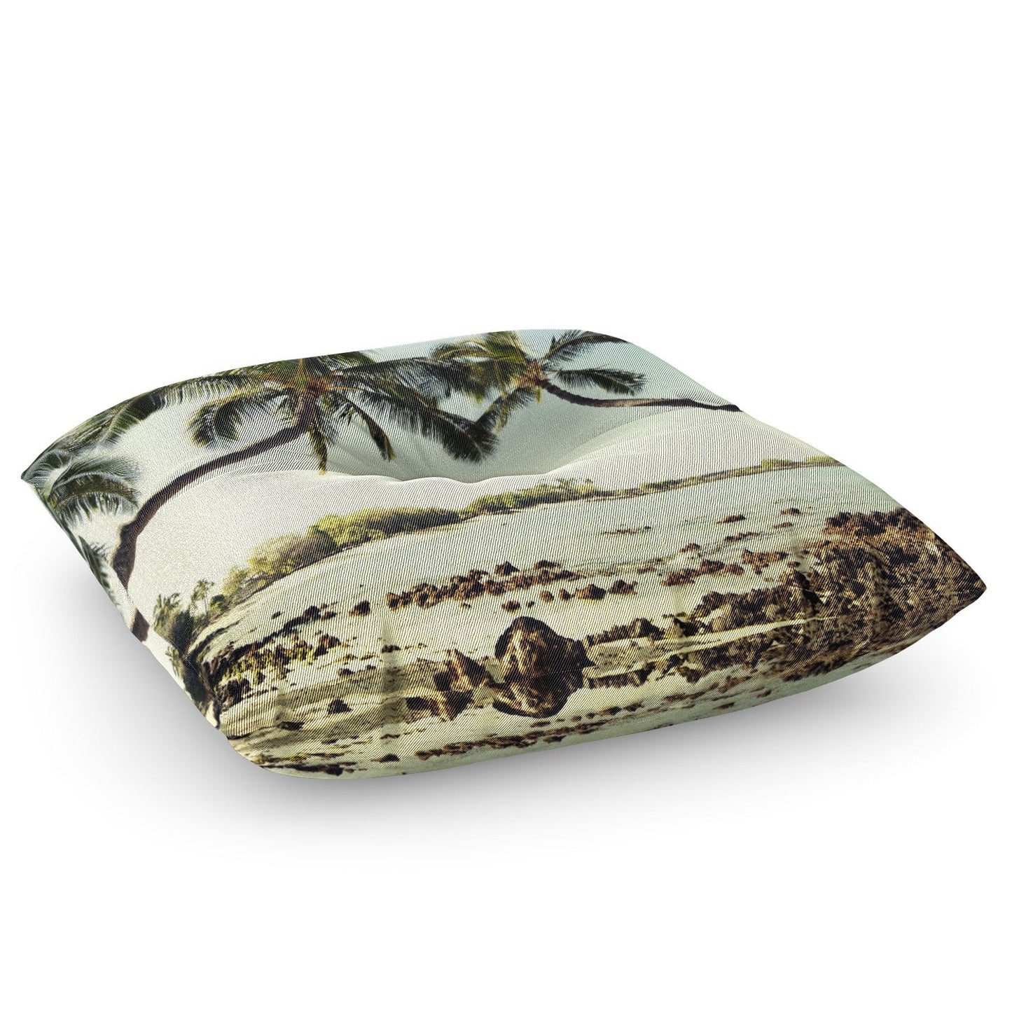 Bree Madden The Bay Floor Pillow Square