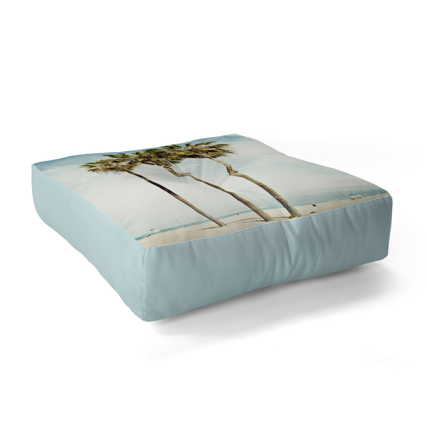 Bree Madden Venice Beach Palms Floor Pillow Square