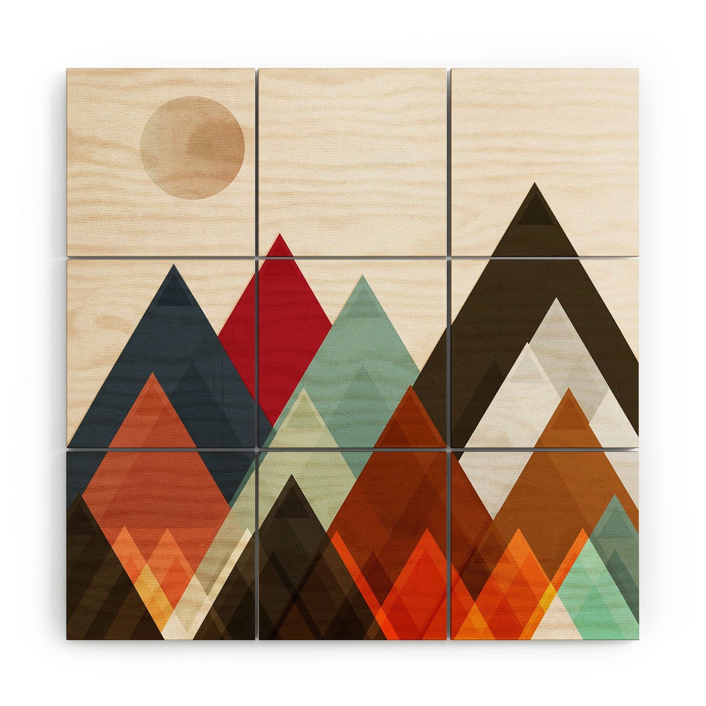 Brian Buckley pepper moon Wood Wall Mural