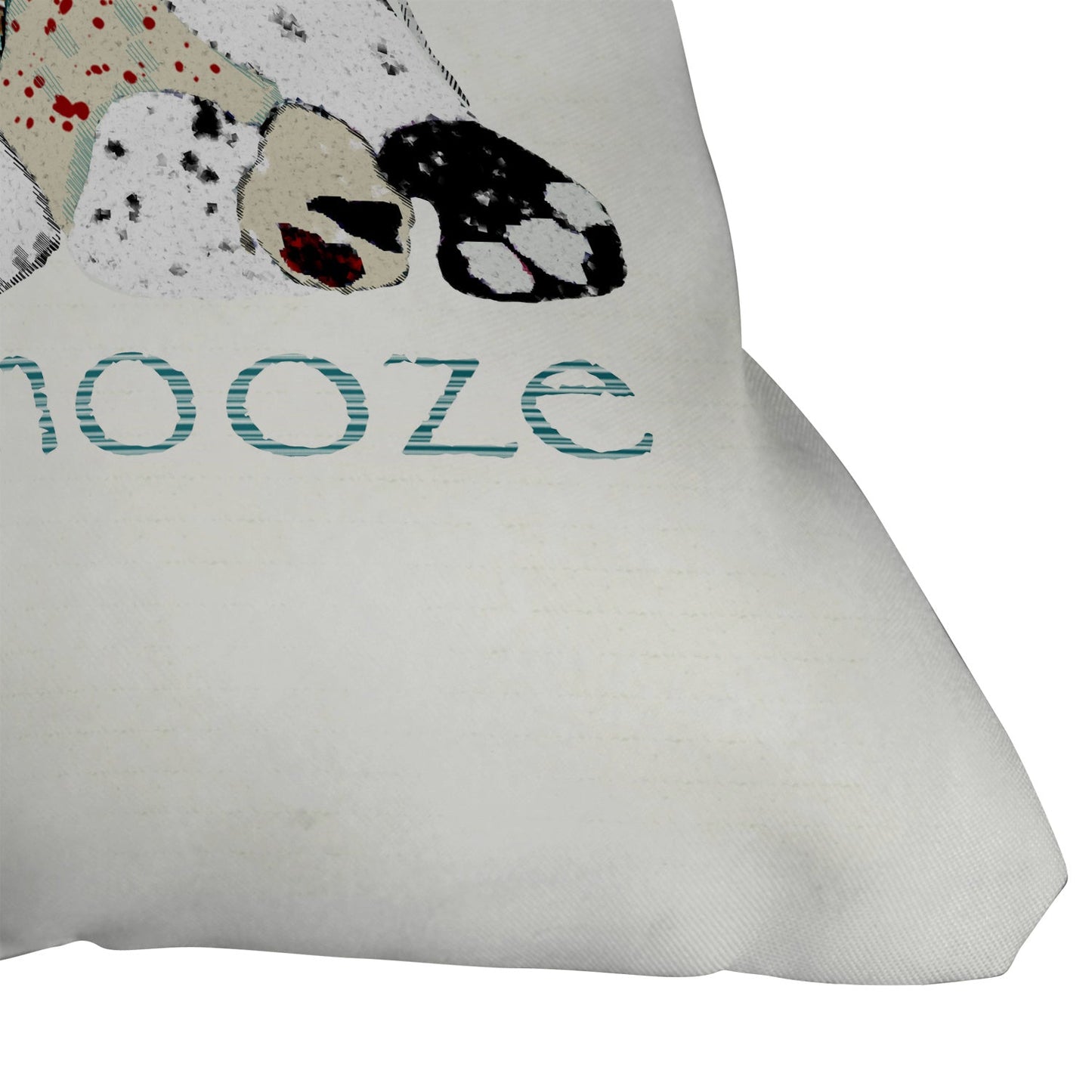 Brian Buckley Snooze Dog Throw Pillow