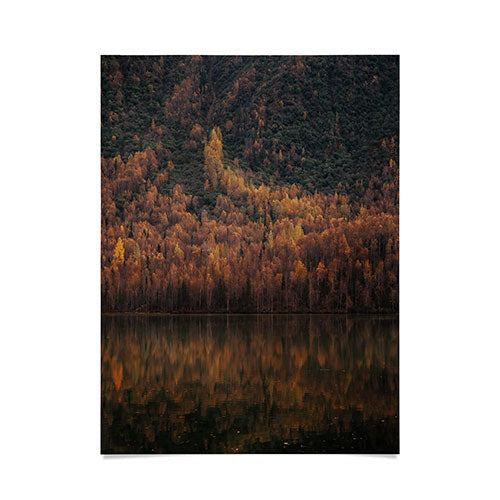 Hannah Kemp Fall Lake Poster