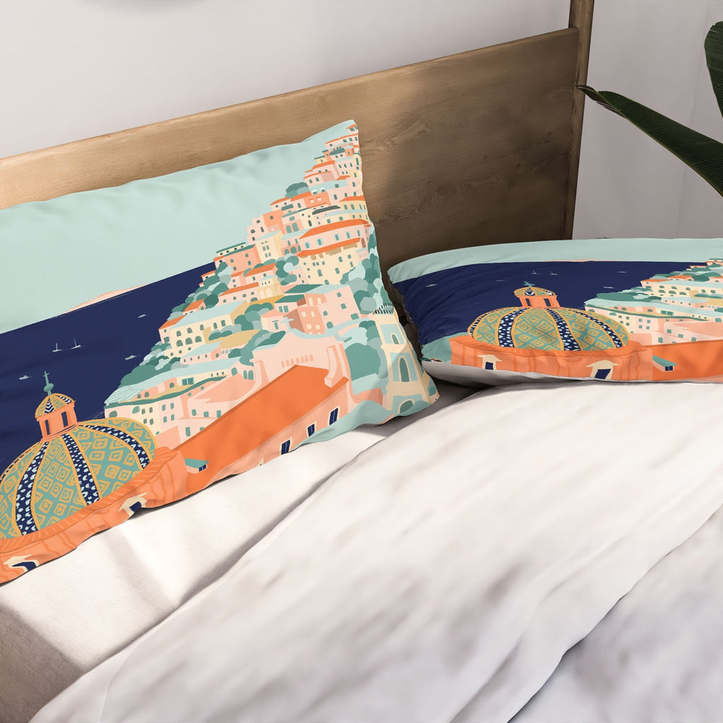 Valeria Frustaci Positano in Italy Pillow Shams